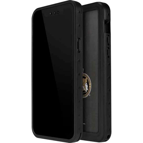 NHL Ottawa Senators Distressed iPhone 15 Plus Waterproof Case